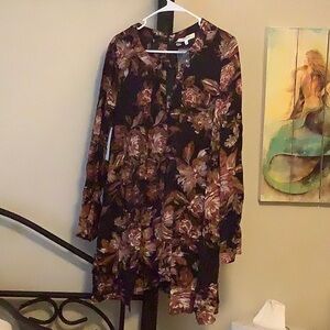 Dress with jumper underneath